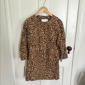Carol Andersen by Cabi Leopard Print Jacket